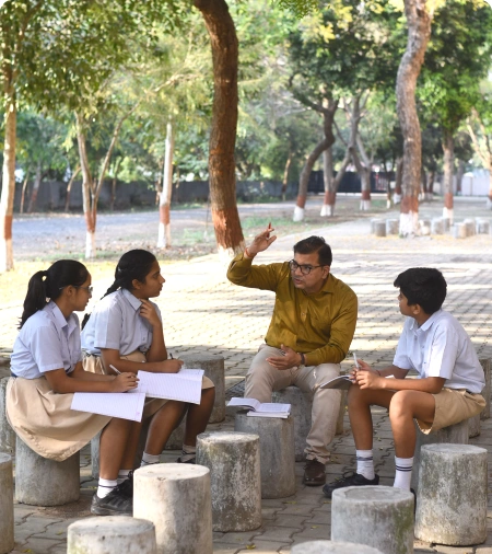 Nalanda school teacher student guidance