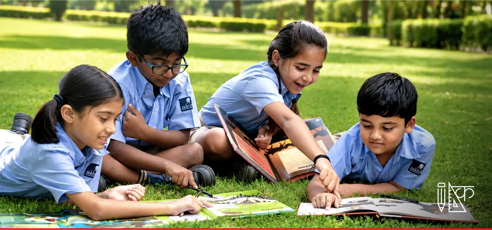 ICSE junior school outdoor collaborative learning