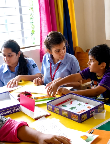 Nalanda school student community service