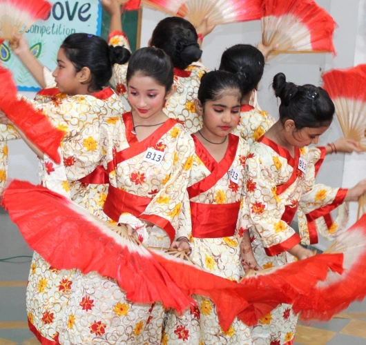 Nalanda school students cultural dance