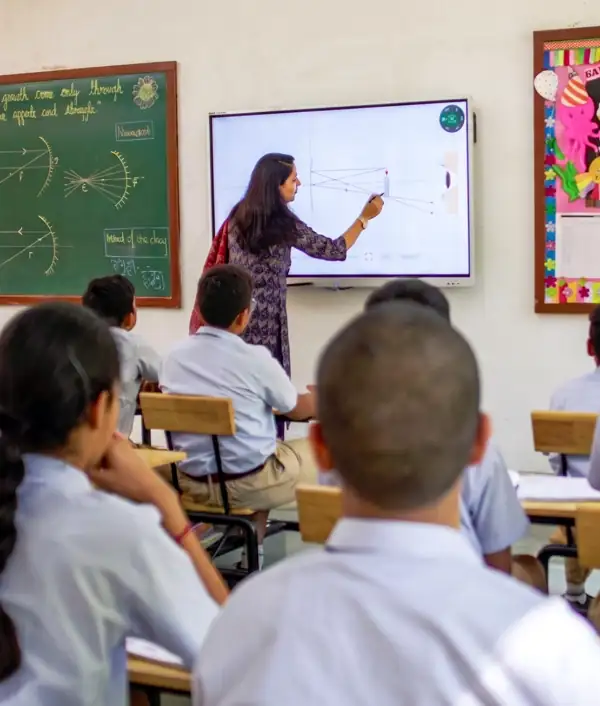 ICSE school smart classroom facility