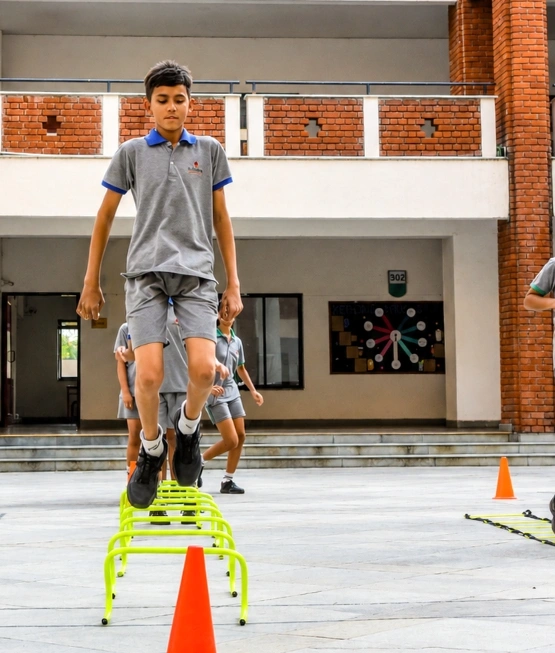 Nalanda school agility training sports