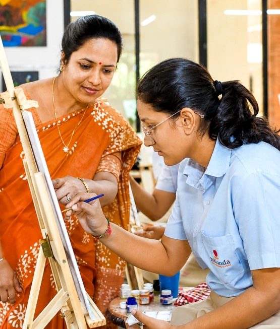 Nalanda school visual arts studio